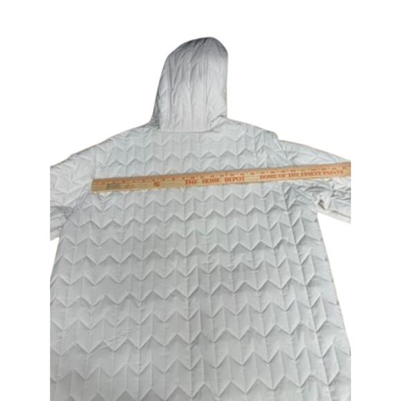 NEW!!! "NIKKI JONES" Quilted Coat‎ Gold Snap Metal Accents SZ L  Classy Money - Picture 8 of 8